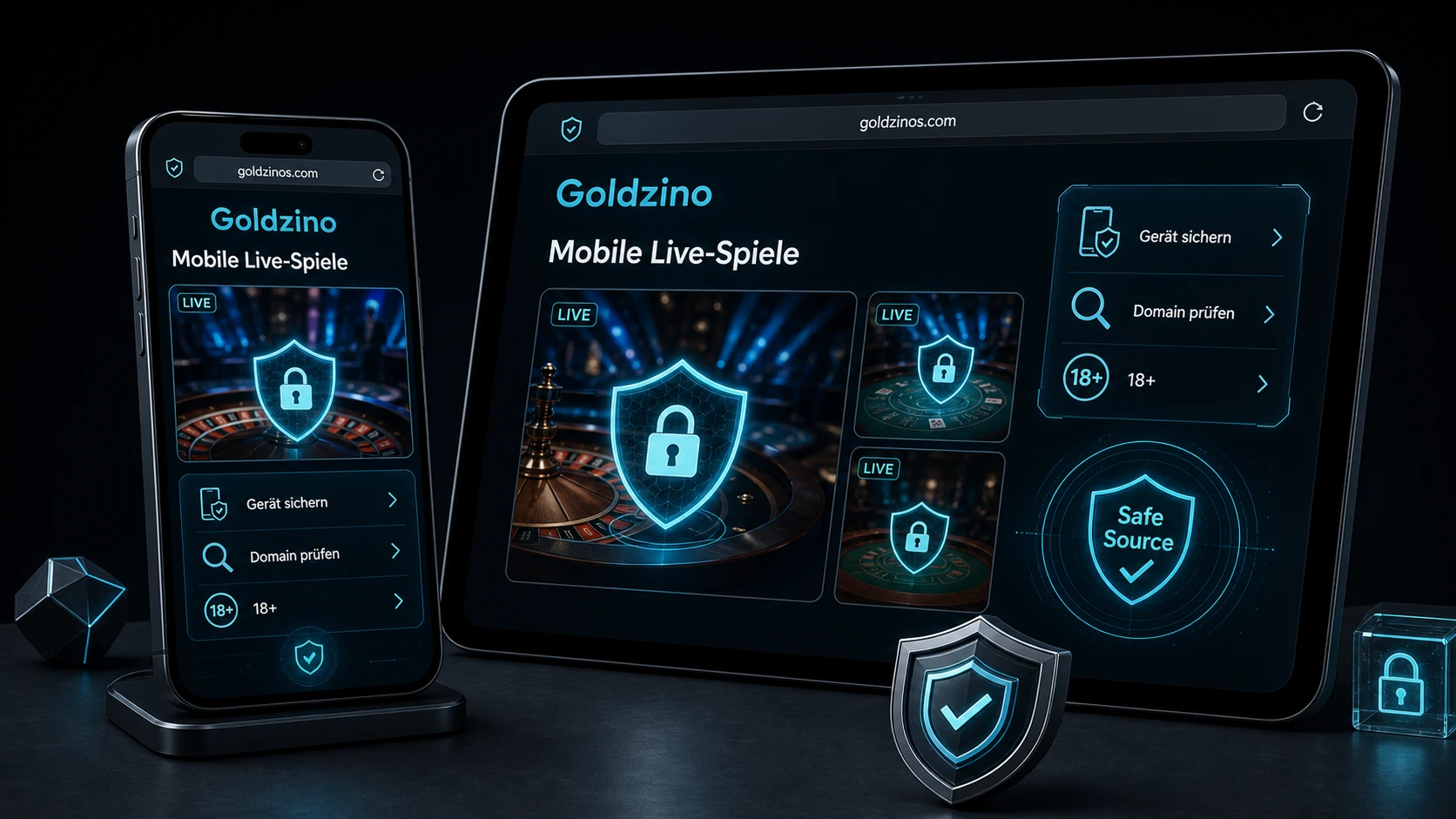 Mobile Live-Spiele und Gerätesicherheit