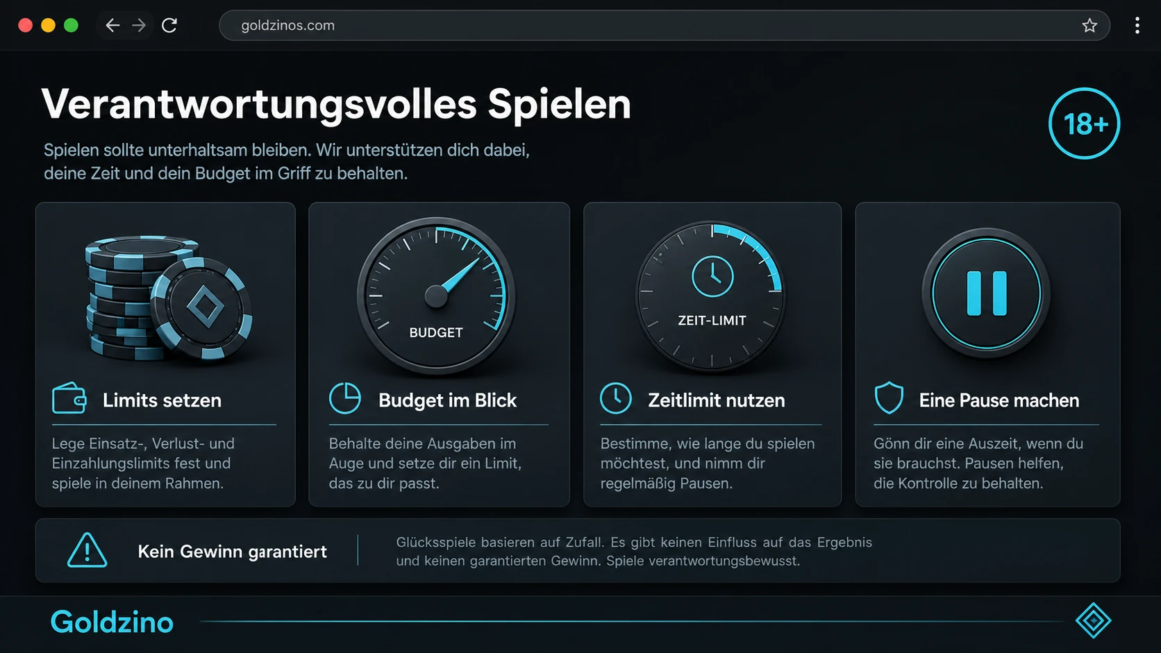 Verantwortungsvolles Spielen